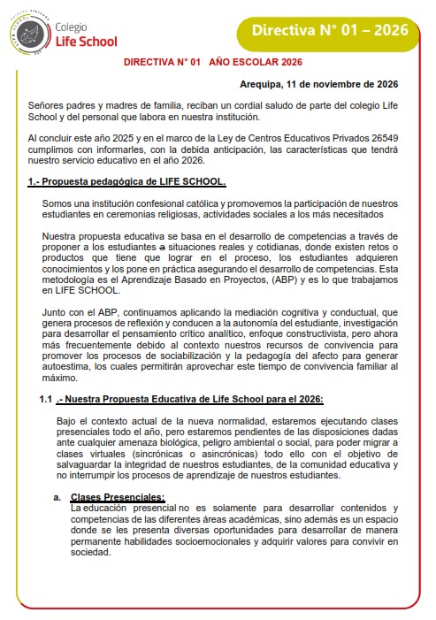 Directiva 001 - 2026